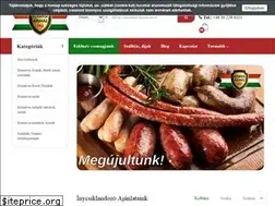 Sites similar to kolbaszaruhaz.hu