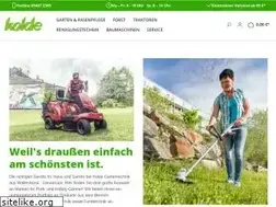 Sites similar to kolde-gartentechnik.de