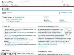 Sites similar to koldingwiki.dk