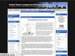 Sites similar to koleksiskripsi.com