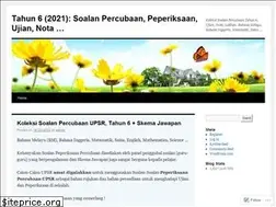 Sites similar to koleksisoalanupsr.wordpress.com