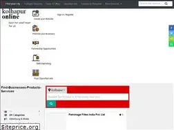 Sites similar to kolhapuronline.in