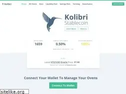 Sites similar to kolibri.finance