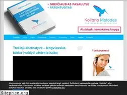 Sites similar to kolibriometodas.lt