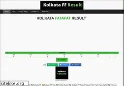 Sites similar to kolkataffresult.com