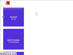 Sites similar to kolleg.eu
