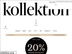 Sites similar to kollektion.se