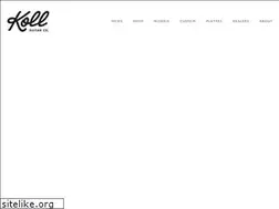 Sites similar to kollguitars.com