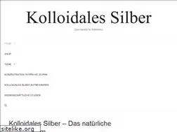 Sites similar to kolloidales-silber.biz