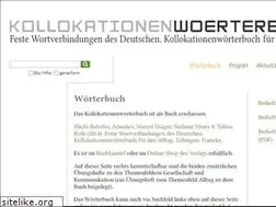 Sites similar to kollokationenwoerterbuch.ch