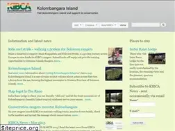 Sites similar to kolombangara.org