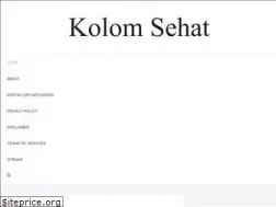 Sites similar to kolomsehat.com