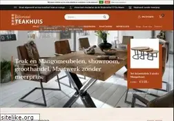 Sites similar to koloniaalteakhuis.nl