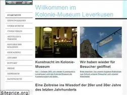 Sites similar to kolonie-museum.de