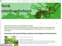 Sites similar to kolonihager.no