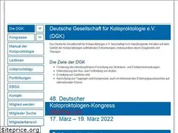 Sites similar to koloproktologie.org