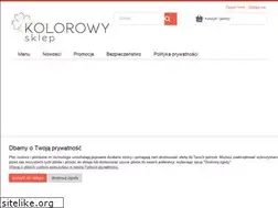 Sites similar to kolorowy-sklep.pl
