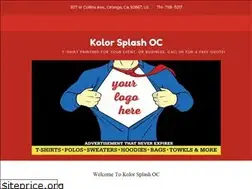 Sites similar to kolorsplashoc.com