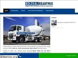 Sites similar to kolosalreadymix.com