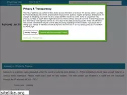 Sites similar to kolosej.rs.dedicatedornot.com