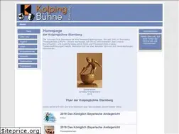 Sites similar to kolpingbuehne.de