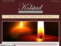 Sites similar to kolstadfamilyfuneralhome.com