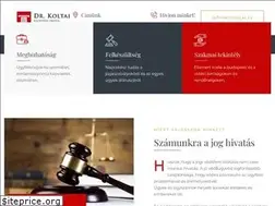 Sites similar to koltai-ugyvedi-iroda.hu