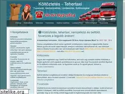Sites similar to koltoztetes-tehertaxi.hu