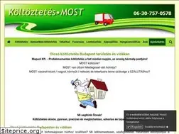 Sites similar to koltoztetesmost.hu