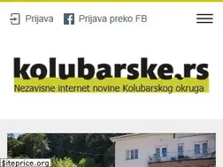 Sites similar to kolubarske.rs