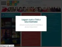 Sites similar to kolyokpark.hu