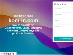 Sites similar to kom-in.com