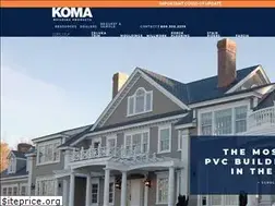 Sites similar to komabuildingproducts.com