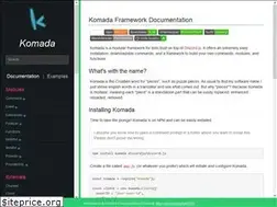 Sites similar to komada.js.org