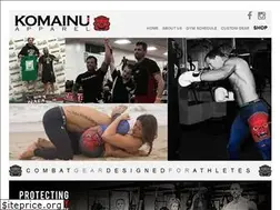 Sites similar to komainuapparel.com