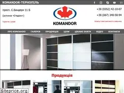 Sites similar to komandor.te.ua