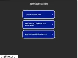 Sites similar to komarstyle.com