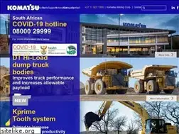 Sites similar to komatsu.co.za
