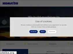Sites similar to komatsueurope.com