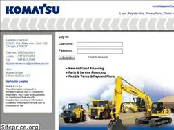 Sites similar to komatsufinancial.com