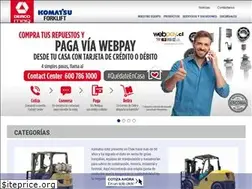 Sites similar to komatsuforklift.cl