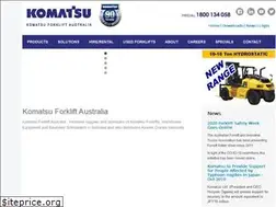 Sites similar to komatsuforklift.com.au