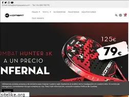 Sites similar to kombatpadel.com