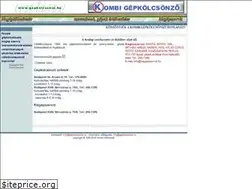 Sites similar to kombi.hu