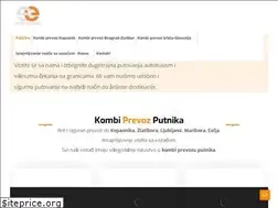 Sites similar to kombiprevozputnika.net