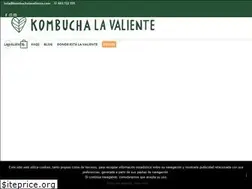 Sites similar to kombuchalavaliente.com