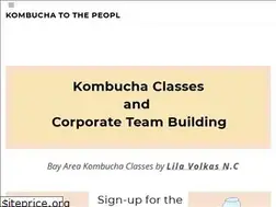 Sites similar to kombuchatothepeople.com