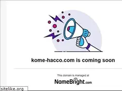 Sites similar to kome-hacco.com