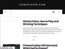 Sites similar to komediaspb.com