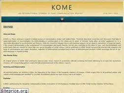 Sites similar to komejournal.com